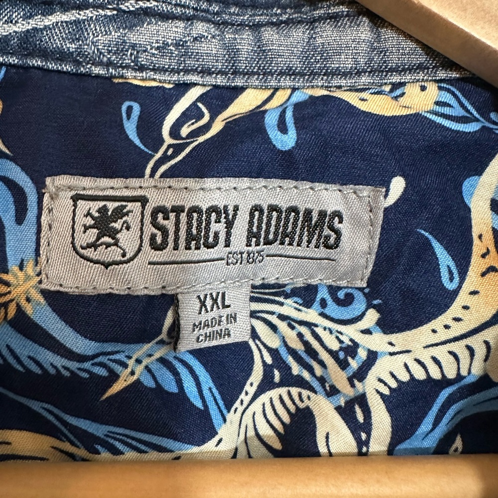 Stacy Adam’s Jean Jacket Size XXL - Picture 2 of 8